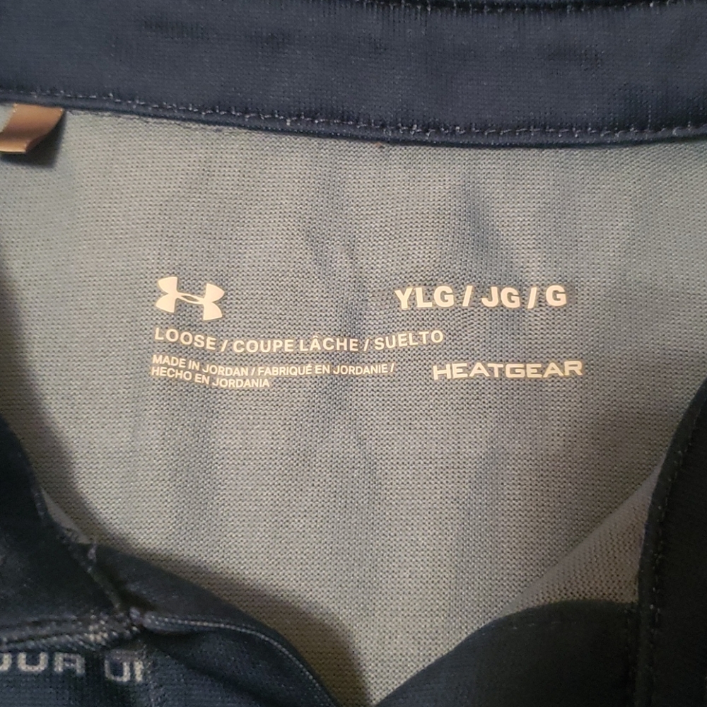 Under Armour Boys Printed Polo Shirt - Picture 3 of 12